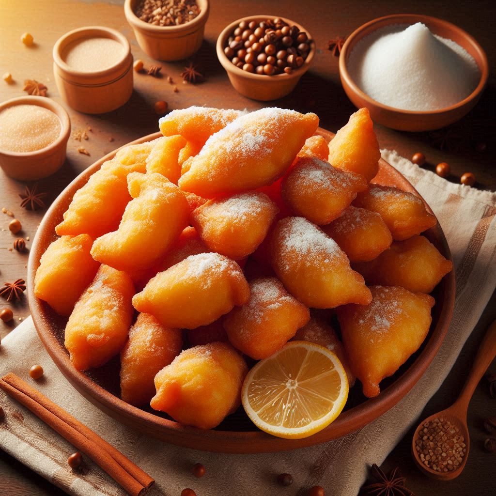 Bolinho de Chuva com Toque Especial de Canela